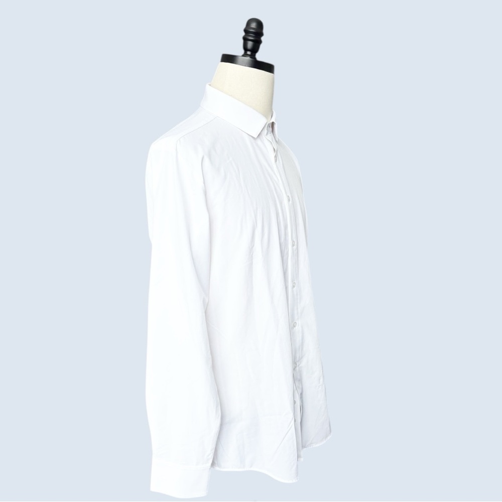 Mizzen + Main Performance Men’s Solid White Butto… - image 5